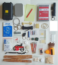 Individual Emergency Survival EDC Kit, Create Your Own Kits, Prepper Bug Out Bag