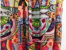 5 Yard Ethnic Hippie Boho Dress Making Quilting Sewing Crafts Fabric Indian