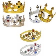 Costume Accessory Round Tiaras Men's Crown Gold Crown Toy Princess's Crowns