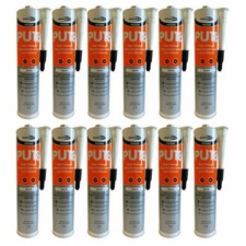 12 X HIGH STRENGHT POLYURETHANE ADHESIVE & SEALANT PU18 MARINE KOI FISH POND