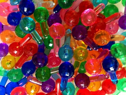 100 medium faceted globe bulbs - medium,