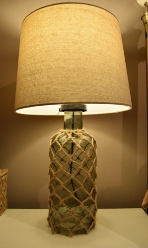 Table lamp green - table,