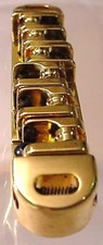 GOLD WILKINSON ROLLER BRIDGE FOR ELECTRIC GUITAR