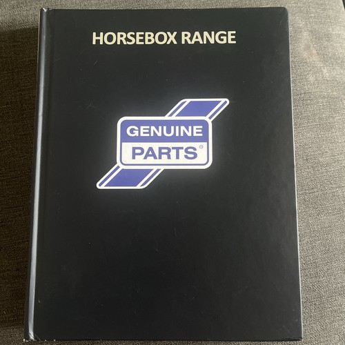 Horsebox range genuine parts - range,