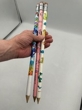 3x Vintage 15” Oversized Big Novelty Pencils 