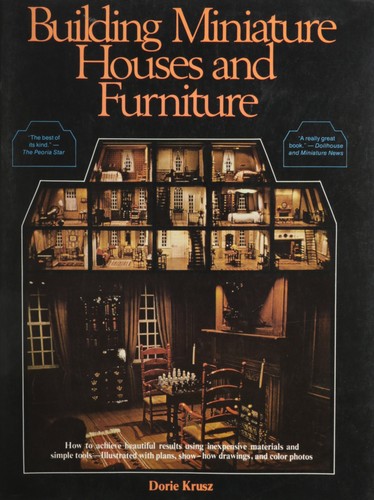 Building miniature houses - building, and