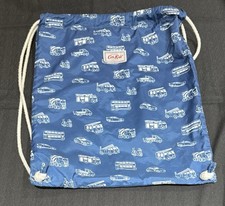 cath kidston drawstring bag - Trucks And Cars Design - Blue Colour