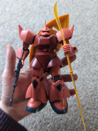 Completed assembled gundam - assembled,