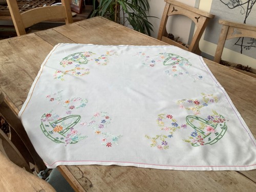 Vintage hand embroidered - vintage,