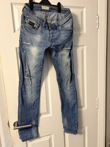 Voi jeans mens blue distressed - mens,