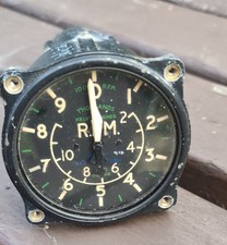 WW2 RAF LANCASTER BOMBER rpm merlin engine gauge man cave hot rod barn present