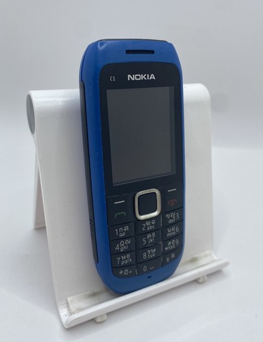 Nokia blue unlocked 10mb - c1-01,