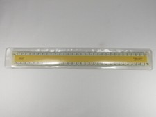 Blundell Harling Verulam Scale Rule Architect No. 3 Metric 300mm in Sleeve