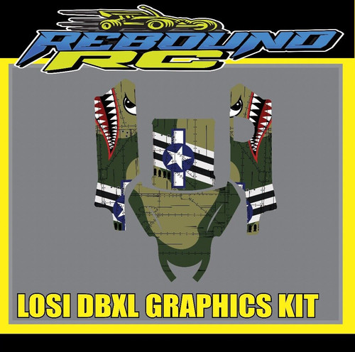 Losi dblx body graphics - losi,