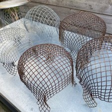 Chimney cowls/bird guards - 7 x Galvanised wire ballons