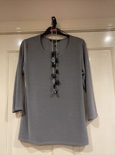 Mia Moda Top 3/4 Sleeve With