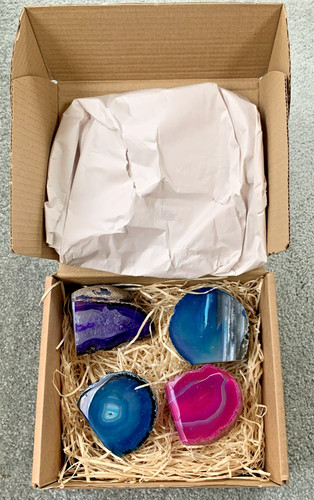 Set brazillian agate - set, 4