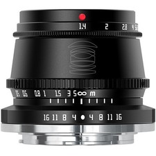 Clearance TTArtisan 35mm F1.4 APS-C - Fuji X Mount Black lens