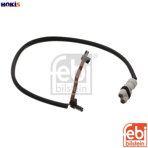 Warning contact brake pad wear - contact,