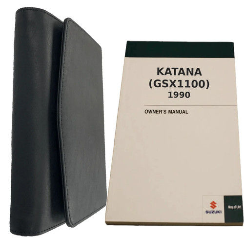 Owner manual for 1990 suzuki - owner's,