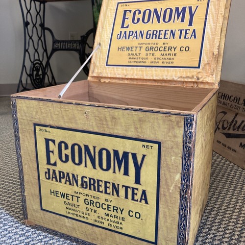 Hewett tea crate - hewett, ￼tea
