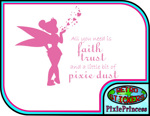 Pixie dust tinkerbell fairy - dust, w