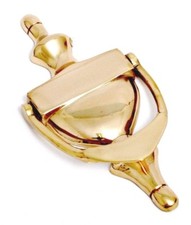 Victorian 5" URN Door Knocker Solid BRASS 125mm  Fixing Bolts Included ZQ