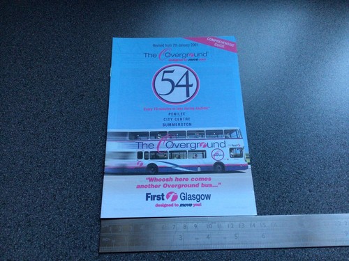 First glasgow scottish bus - scottish,