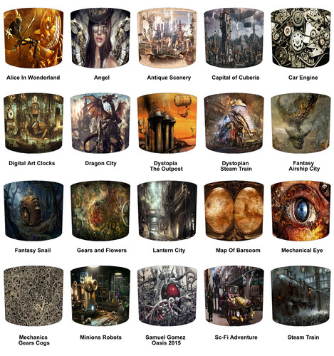 Steampunk cyberpunk ceiling - steampunk,
