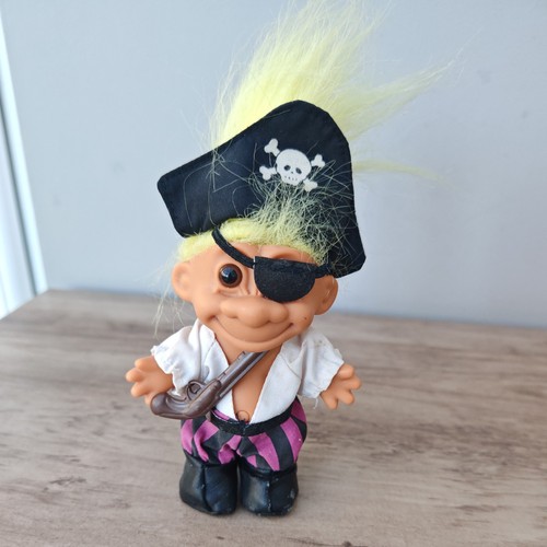 Vintage russ troll yellow hair - russ,
