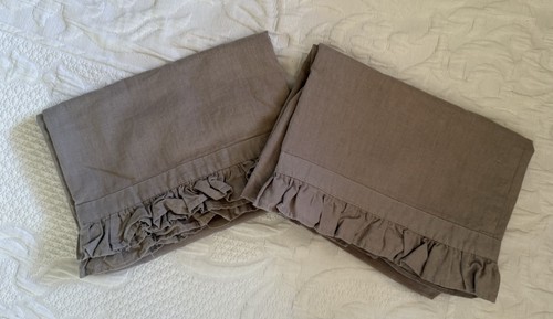 Linen blend pillowcases - linen,