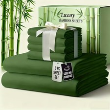 6-Piece Luxury Bamboo Cooling
