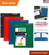 2-Pocket Folder, 4 Pack