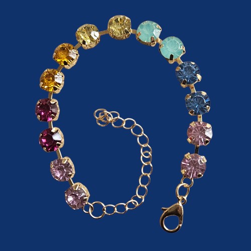 Faceted rainbow acrylic - faceted,