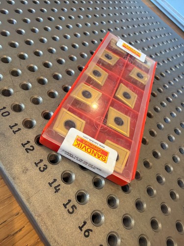 10x sandvik cnmg 160608 - 10x, grade