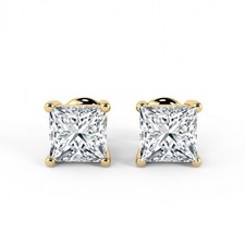 0.50Ct Natural Princess Cut