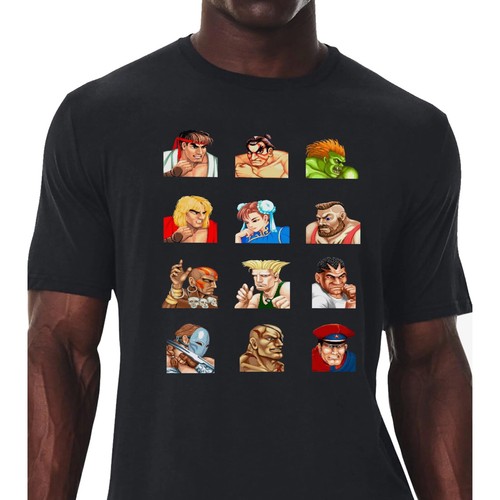 Street fighter character - character, grid