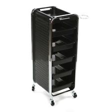 Colorado Hairdressing Trolley Hair Salon Colouring Tattoo Maintenance Cart Black