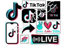 Tik Tok Edible Icing Sheet A4