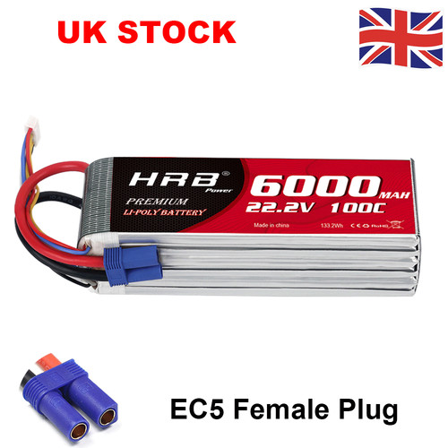 Hrb 6000mah lipo - 6s,