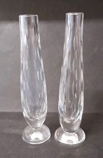 2X Waterford Crystal Bud Vases 7”