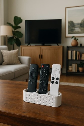 Modern remote control holder - modern, 3