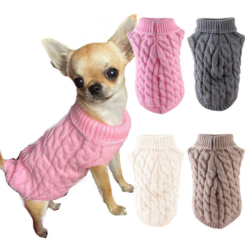 Warm chihuahua dog sweater - dog,