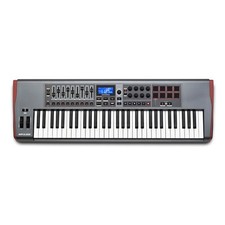 Novation Impulse 61 - USB 61-Key Controller Keyboard With Aftertouch, 8 Pads, 8 