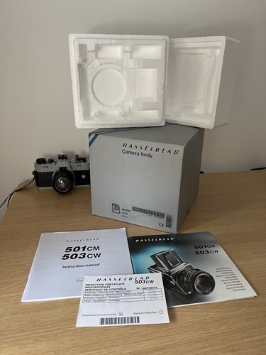 Hasselblad 503cw box - box, and