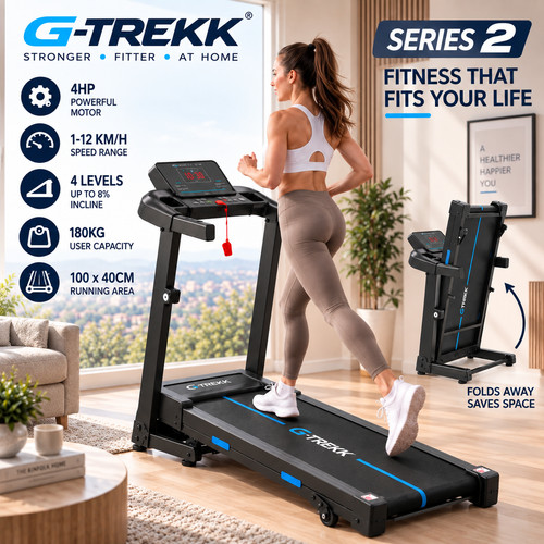 Trekk treadmill 4hp - treadmill, 180kg