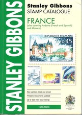 Stanley Gibbons Stamp Catalogue France 1st Edition