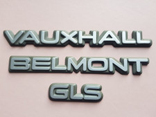 Vauxhall Astra Belmont badge set rear used