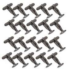20 Cufflink Blanks 12mm Pad
