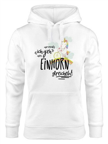 Hoodie women unicorn bike - hoodie,